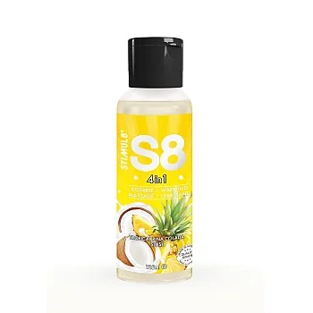 S8 4-in-1 Dessert Lube 125ml - Ananas