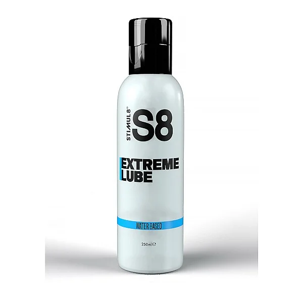 S8 WB Extreme Lube 250ml - Naturel van het merk Extreme - Anaal Glijmiddel - online kopen bij Masculum.nl. De discrete online seks-toys en erotisch heren ondergoed winkel voor gay & hetero mannen.
