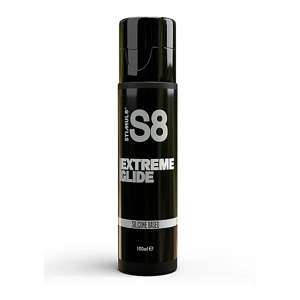 S8 Silicon Extreme Glide 100ml - Naturel van het merk Extreme - Anaal Glijmiddel - online kopen bij Masculum.nl. De discrete online seks-toys en erotisch heren ondergoed winkel voor gay & hetero mannen.