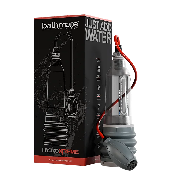 Bathmate HydroXtreme 8 - Transparant van het merk Bathmate - Penispompen - online bestellen bij Masculum.nl. De discrete online seks-toys en erotisch heren ondergoed winkel voor gay & hetero mannen.